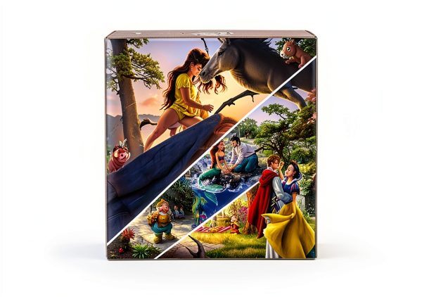 Thomas Kinkade Disney Jigsaw Puzzle Premium Materials Family-7