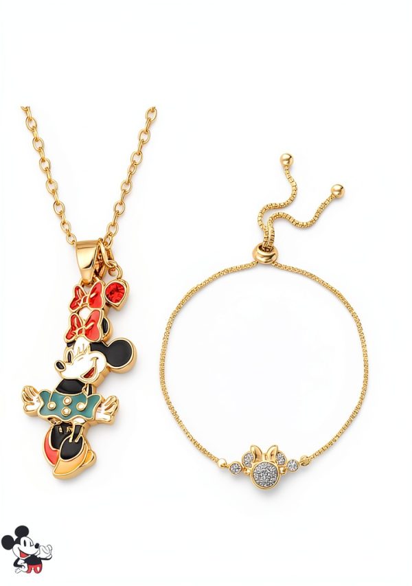 Disney Mismatched Stud Earrings Silver Plated Enamel Design-2