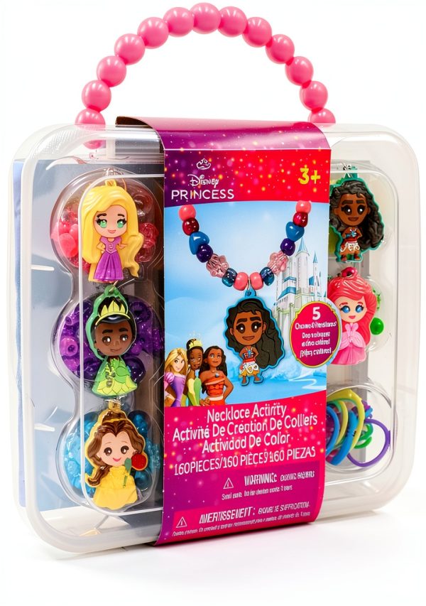 Disney Princess Necklace Activity Set Tara Toys Jewelry Kit-1