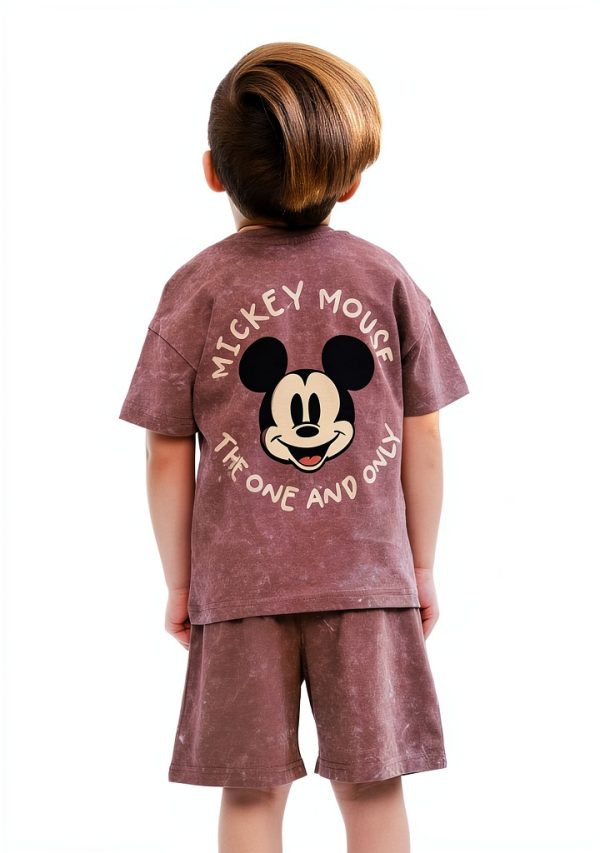 Disney Mickey Mouse Boys Short Set Tee Shorts Toddler-3