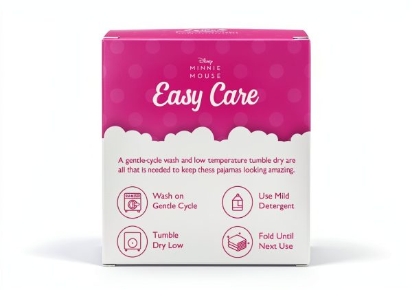 Disney Minnie Mouse Pajamas Girls Viscose Spandex Sleepwear-6