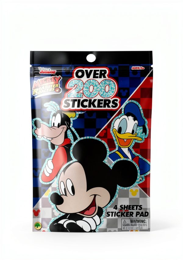 Disney Mickey Mouse Retro Stickers Scrapbook Kids Craft-0