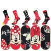 Disney Socks Women Soft Crew Character Designs Stitch Minnie-4