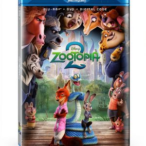 Zootopia 2 Blu-ray Disney Animated Movie Family Comedy-0