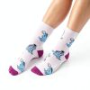 Disney Socks Women Soft Crew Character Designs Stitch Minnie-2