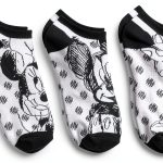 Minnie Mouse No Show Socks Disney Womens Breathable Fabric-0