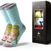 Disney Socks Women Soft Crew Character Design Gift-0