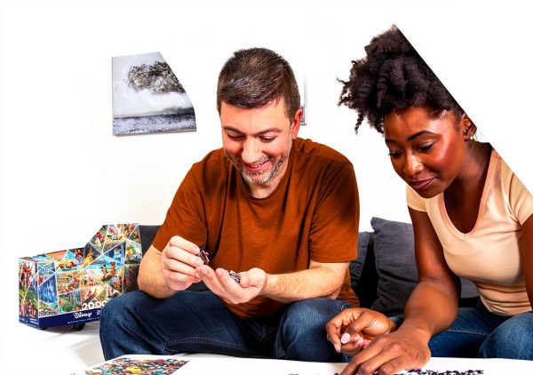 Thomas Kinkade Disney Jigsaw Puzzle Premium Materials Family-4