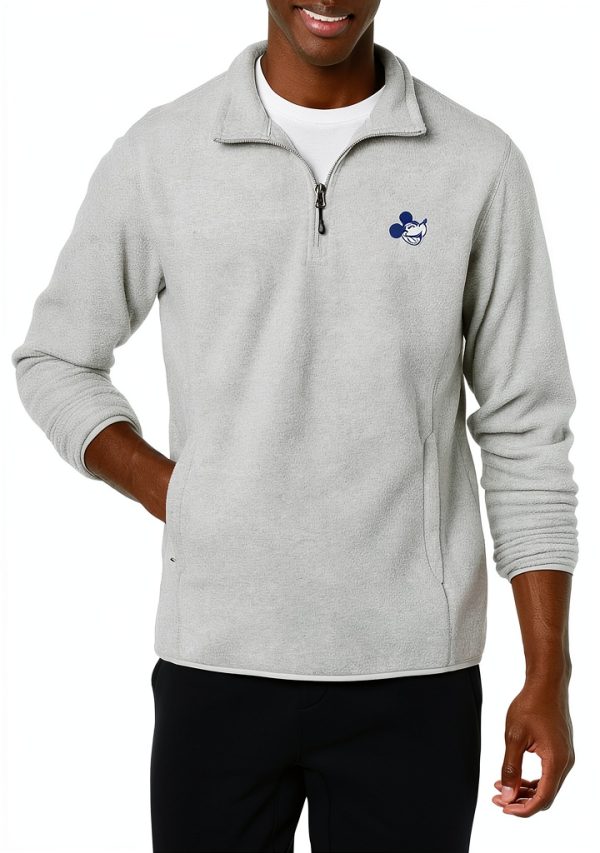 Amazon Essentials Polar Fleece Jacket Mens Mock Neck-3