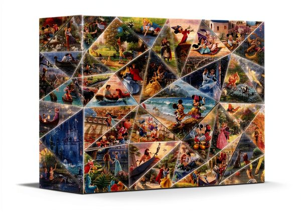 Thomas Kinkade Disney Jigsaw Puzzle Premium Materials Family-2
