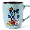 Disney Dogs Ceramic Mug Silver Buffalo 18oz Microwave Safe-0