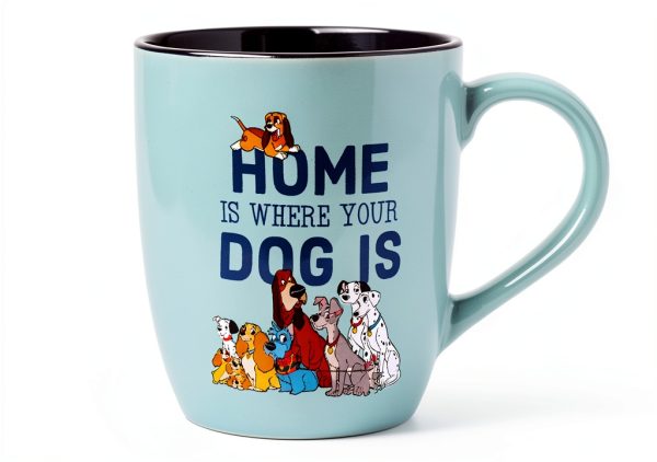 Disney Dogs Ceramic Mug Silver Buffalo 18oz Microwave Safe-0