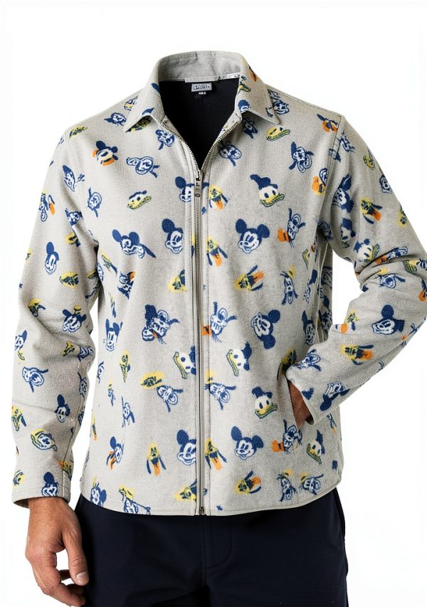 Amazon Essentials Mens Fleece Jacket Polar Fleece Mock Neck-4