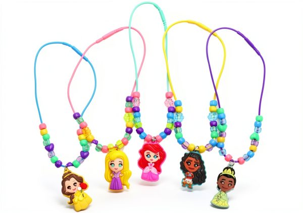 Disney Princess Necklace Activity Set Tara Toys Jewelry Kit-3