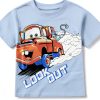 Disney Pixar Cars Tow Mater Boys Shorts Set Blue-1