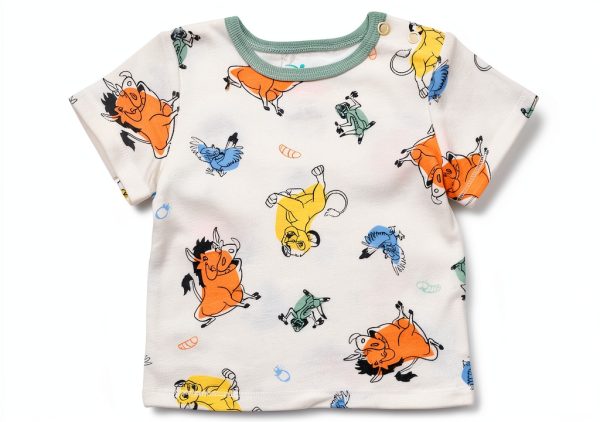Bentex Disney Lion King Baby Shortalls Set Soft Stretch-4