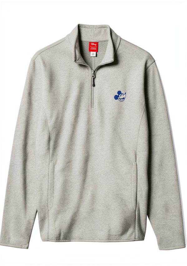 Amazon Essentials Polar Fleece Jacket Mens Mock Neck-5