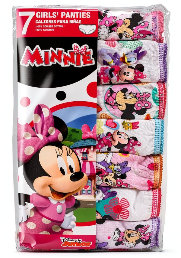 Minnie Mouse Girls Panties Cotton Underwear Handcraft-1