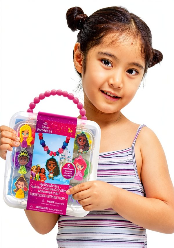 Disney Princess Necklace Activity Set Tara Toys Jewelry Kit-4
