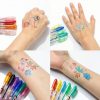 Townley Girl Body Glitter Gel Pens 16 Colors Safe Non Toxic-3