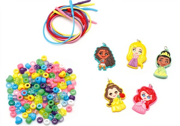 Disney Princess Necklace Activity Set Tara Toys Jewelry Kit-2