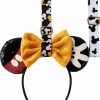 Pavo Mouse Ear Holder White Black Headband Keychain-0