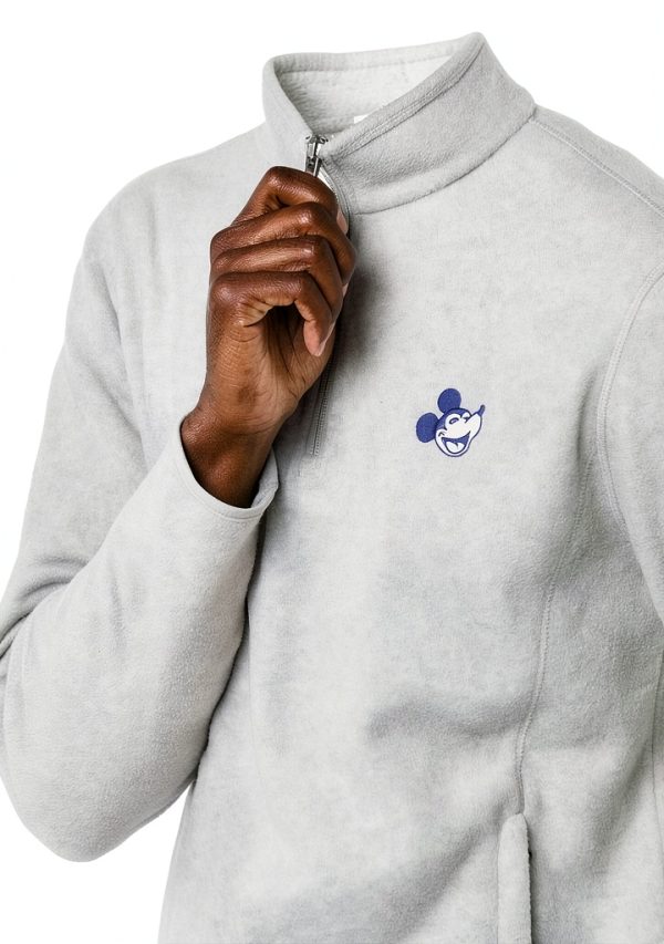 Amazon Essentials Polar Fleece Jacket Mens Mock Neck-4