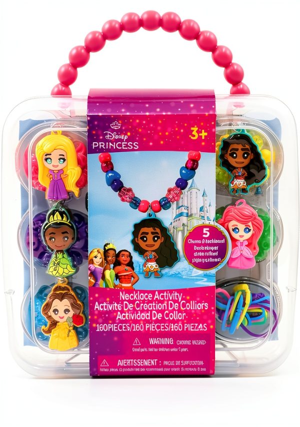Disney Princess Necklace Activity Set Tara Toys Jewelry Kit-0
