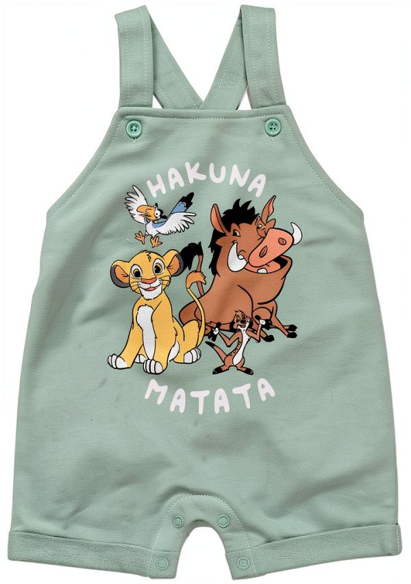 Bentex Disney Lion King Baby Shortalls Set Soft Stretch-5