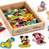 Melissa Doug Disney Mickey Wooden Magnets Toddler Toy-0