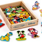 Melissa Doug Disney Mickey Wooden Magnets Toddler Toy-0