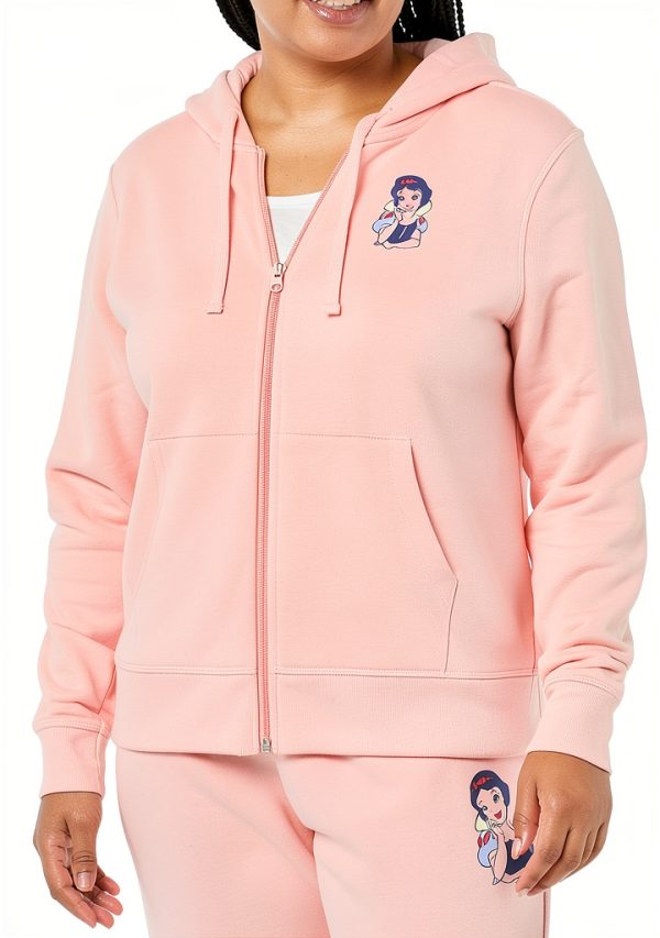 Amazon Essentials Womens Hoodie Fleece Full Zip Licensed-3