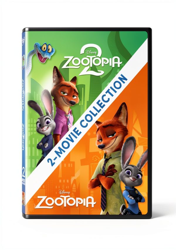 Zootopia Blu-ray Disney Family Comedy Movie 2 Disc Set-0