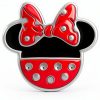 Disney Mismatched Stud Earrings Silver Plated Enamel Design-0