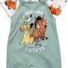 Bentex Disney Lion King Baby Shortalls Set Soft Stretch-3