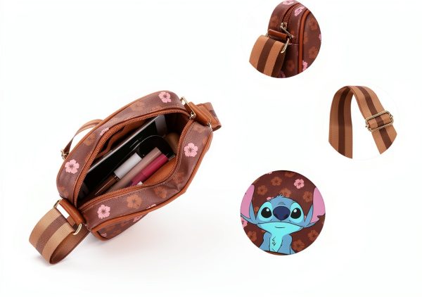 Disney Stitch Crossbody Bag Adjustable Strap Womens-4
