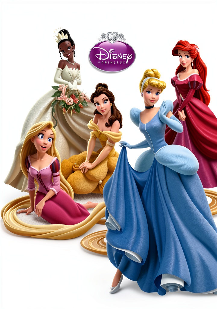 Disney Brave book open to a colorful illustration page