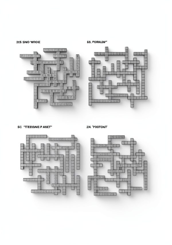Kappa Books Crossword Puzzle English Paperback 80 Pages-3