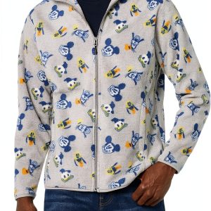 Amazon Essentials Mens Fleece Jacket Polar Fleece Mock Neck-0