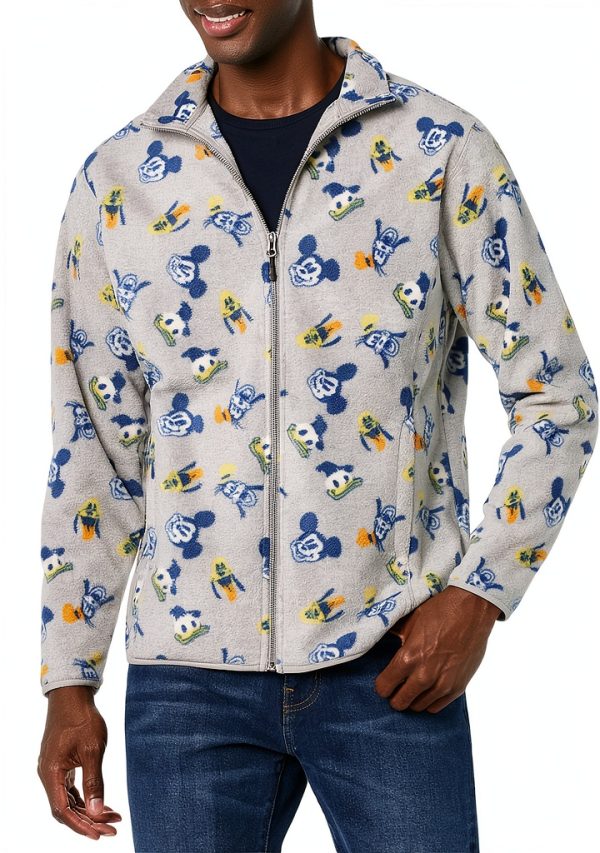 Amazon Essentials Mens Fleece Jacket Polar Fleece Mock Neck-0