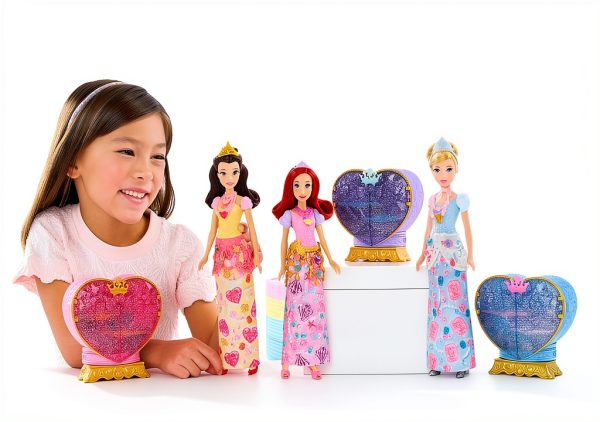 Disney Jewel Reveal Belle Doll Surprise Fashion Toy Girls-1