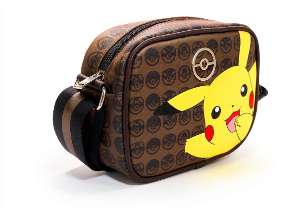 Pokemon Pikachu Crossbody Bag Adjustable Strap Womens-3