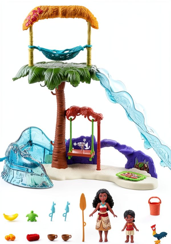 Disney Moana 2 Playset Mattel Doll Adventure Island Kids-4