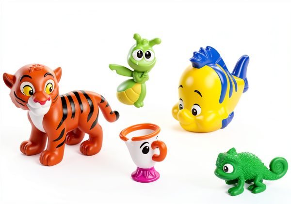 Disney Princess Doll Set Mattel 5 Pack Figures Kids Toy-5