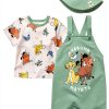 Bentex Disney Lion King Baby Shortalls Set Soft Stretch-0