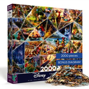 Thomas Kinkade Disney Jigsaw Puzzle Premium Materials Family-0