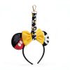 Pavo Mouse Ear Holder White Black Headband Keychain-2