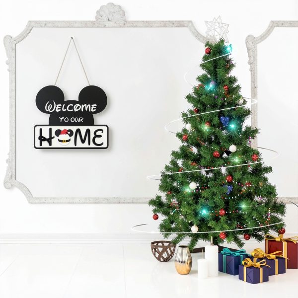 Interchangeable Welcome Sign Wooden Door Decor Home Decor-6